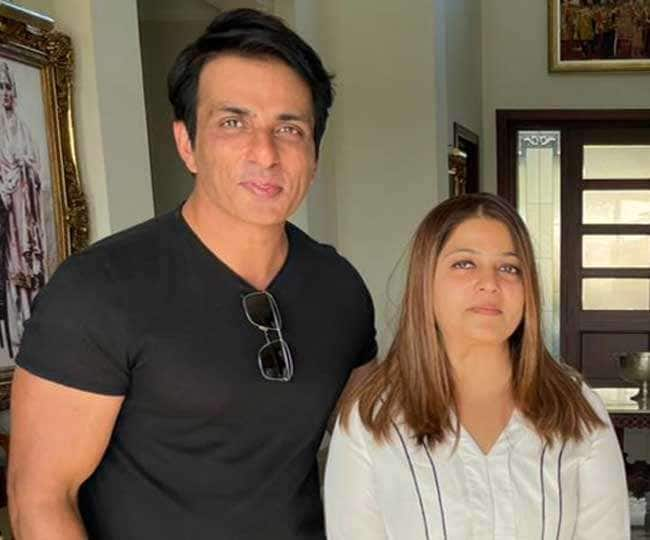 Sonu Sood's sister Malvika to contest on Congress ticket? ਕਾਂਗਰਸ ਦੀ ਟਿਕਟ 'ਤੇ ਚੋਣ ਲੜੇਗੀ ਸੋਨੂੰ ਸੂਦ ਦੀ ਭੈਣ ਮਾਲਵਿਕਾ?