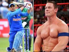 MS Dhoni-John Cena Connection: जॉन सीना ने शेयर की धोनी की तस्वीर, चंद घंटों में हो गए 1 मिलियन से ज्यादा लाइक्स