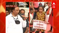 भाजप नेते आशिष शेलार आझाद मैदानात, एसटीचं राज्य शासनात विलिनीकरण करण्यासाठी ठिय्या