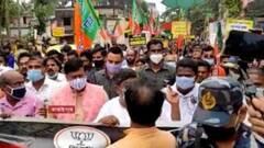 WB Politics: বারুইপুরে পেট্রোপণ্যে VAT প্রত্যাহারের দাবিতে BJP-র বিক্ষোভে ধুন্ধুমার | Bangla News
