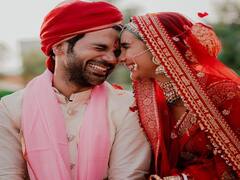 Rajkummar Rao- Patralekhaa की शादी की आई पहली तस्वीर, मांग में सिन्दूर भरते दिए दिखाई