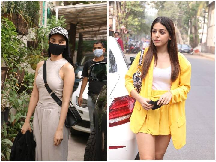 श्रद्धा कपूर और आलिया फर्नीचरवाला को पैपराजी ने सोमवार को मुंबई के जुहू में स्पॉट किया था.