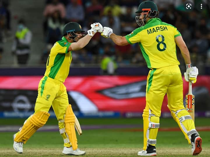 T20 WC 2021 Australia Michelle Marsh Man of the Match and David Warner Man of the Tournament T20 WC 2021 : ऑस्ट्रेलियाच्या विजयाचे शिल्पकार  मिशेल मार्श 'मॅन ऑफ द मॅच' तर डेव्हिड वॉर्नर 'मॅन ऑफ द टुर्नामेंट'