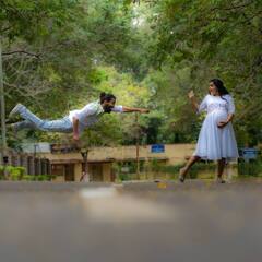 Chetana's baby bump: ఉత్తేజ్ కూతురు బేబీ బంప్ ఫోటోషూట్..