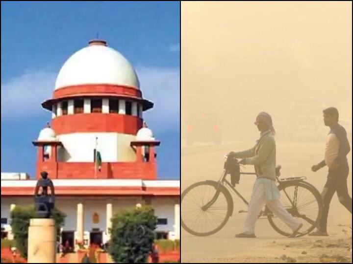 Supreme Court on Delhi NCR Pollution Arvind kejriwal government Central Government प्रदूषण का ठीकरा एक-दूसरे पर फोड़ने वाली सरकारों के साथ कोर्ट ने किया 'सुप्रीम सलूक'