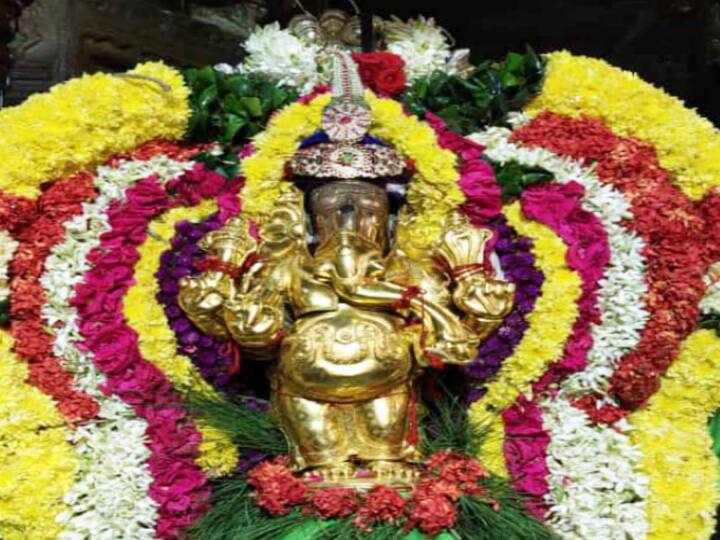 சிறப்பு அலங்காரத்தில் காட்சி தரும் விநாயகர் பெருமாள்
