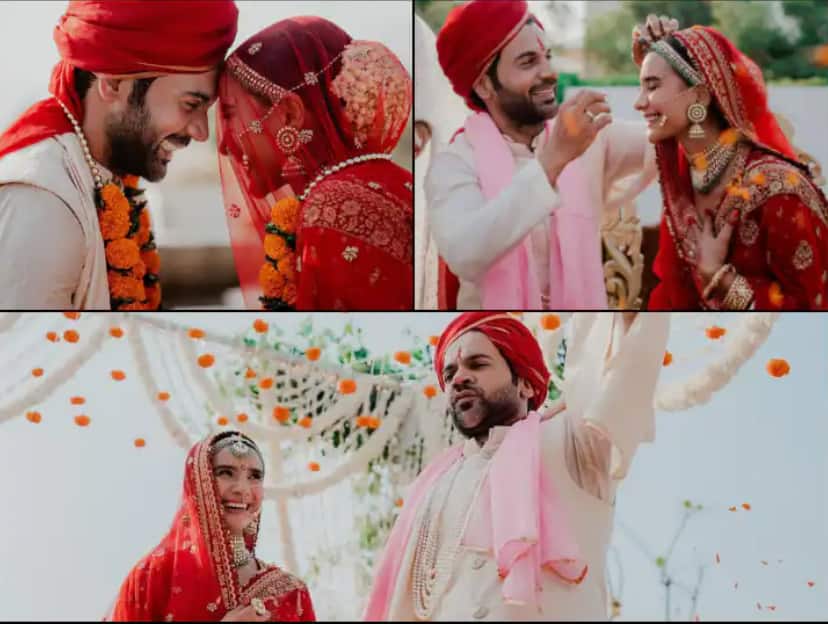 Rajkumar Rao and Patralekha today tied the knot at Paro Wedding Ceremony in Chandigarh Rajkumar Rao आणि Patralekha आज अडकले लग्नाच्या बेडीत, चंदीगढमध्ये पार पडला विवाहसोहळा