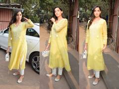 Nora Fatehi Photos: नोरा फतेही का देसी अंदाज, ट्रेडिशनल ड्रेस में बला की खूबसूरत लग रहीं एक्ट्रेस