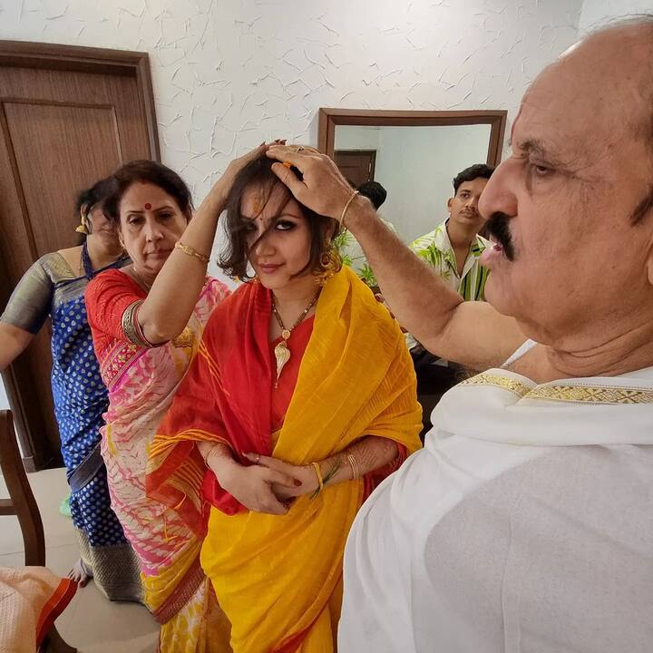 Television couple Puja Banerjee-Kunal Verma, who became proud parents to a baby boy last year, are all set to tie the knot today (November 15, 2021). (Image courtesy – Instagram)