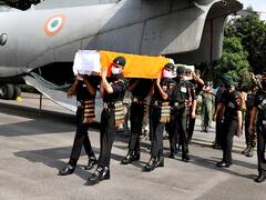 Chhattisgarh Bids Final Adieu To Colonel Viplav Tripathi & His Family Killed In Manipur Ambush - In Photos