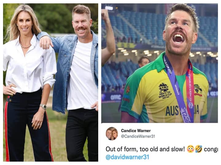 Out of form Issue: David Warner's wife retaliates on Twitter ‛அவரை என்னனு நெனச்சீங்க...’ வார்னருக்காக வரிந்து கட்டி களமிறங்கிய மனைவி!