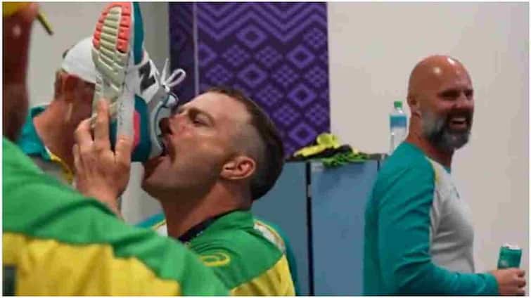 This is how Australia celebrated T20 World Cup victory for the first time by putting beer in its shoes