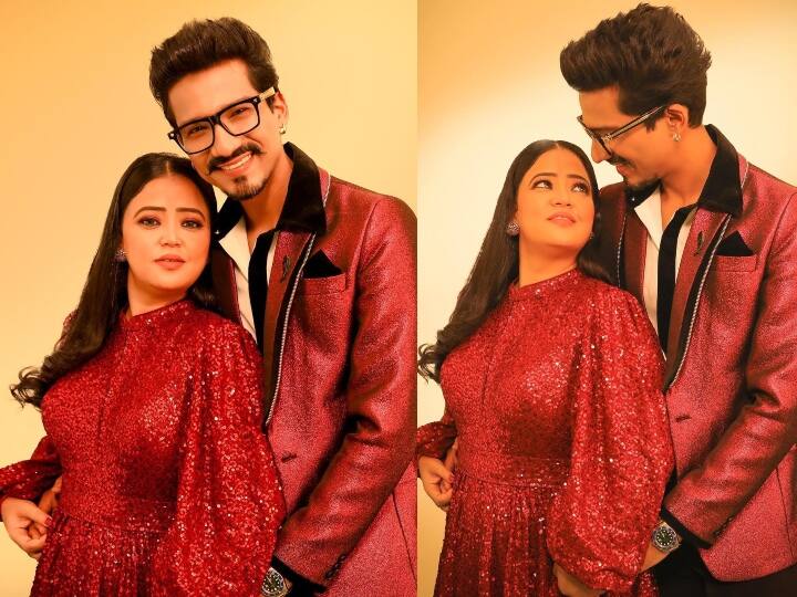 Bharti Singh New Look: कॉमेडियन भारती सिंह (Bharti Singh) पिछले कुछ समय से अपनी वेट लॉस जर्नी को लेकर सुर्खियों में बनी हुईं हैं. हाल ही में उन्होंने अपने पति हर्ष लिंबाचिया (Harsh Limbachiya) के साथ फोटो शेयर की, जिसमें उनके नए लुक ने फैंस को हैरान कर दिया.