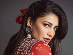 Shruthi Haasan Photos: మందార పువ్వులా మెరిసిపోతున్న శ్రుతి హాసన్