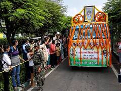 Chhattisgarh Bids Final Adieu To Colonel Viplav Tripathi & His Family Killed In Manipur Ambush - In Photos
