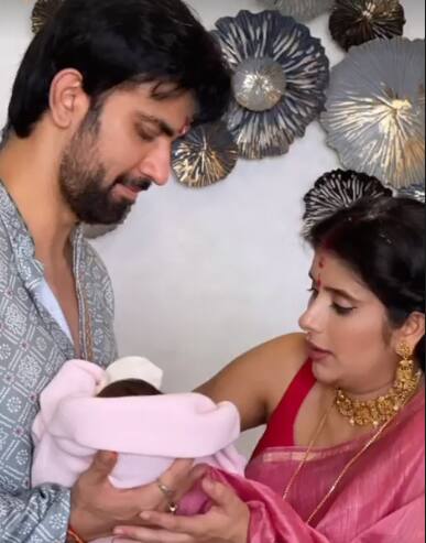 Days after welcoming her daughter, TV actress Charu Asopa and hubby Rajeev Sen recently announced that they have named their daughter Ziana.