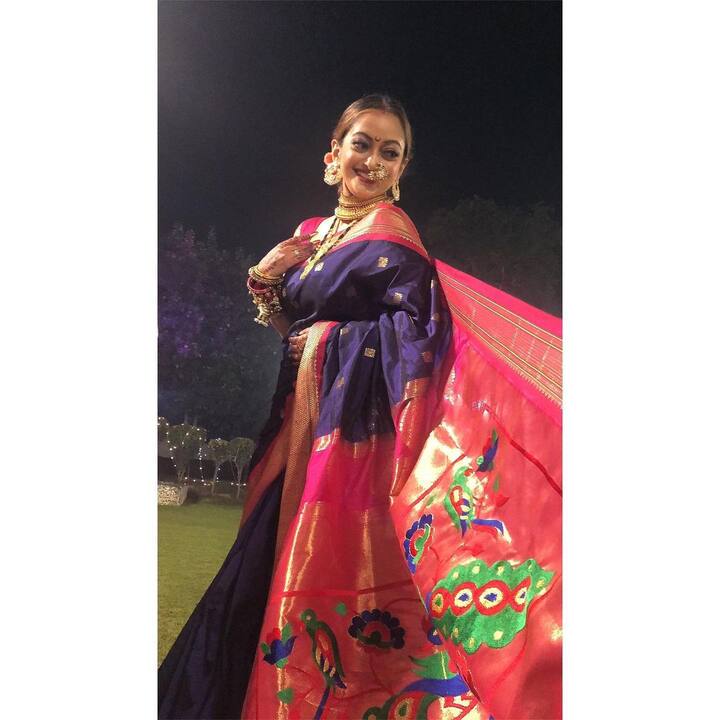 मानसीच्या जेठचं म्हणजेच तिच्या दिराचं लग्न ती सध्या अटेंड करतेय , त्याबद्दलचे खास फोटो आणि व्हिडियो मानसी सोशल मीडियाद्वारे तिच्या चाहत्यांपर्यंत पोहचवतेय.(Photo: manasinaik0302/IG)