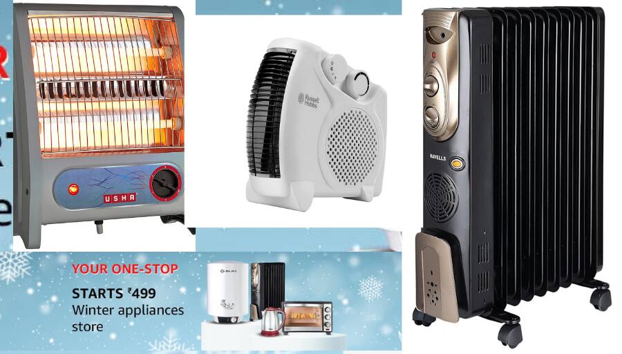 Amazon Offer On Room Heater Buy Portable Room Heater Oil Heater For