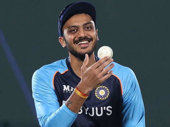 అక్షర్‌ పటేల్‌ సాధన