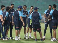Ind vs NZ Practise Session: టీమ్‌ఇండియా డ్రస్సింగ్‌ రూమ్‌లో కళకళ... హుషారుగా ద్రవిడ్‌, రోహిత్‌, కుర్రాళ్లు