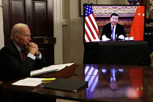 Joe Biden, Xi Jinping At Odds Over Taiwan Issue During A Virtual Summit: Report Joe Biden, Xi Jinping At Odds Over Taiwan Issue During A Virtual Summit: Report