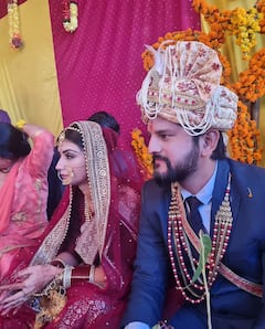 Swaragini Actor Nikita Sharma Bisht Gets Married At A Temple In Uttarakhand- See Pics