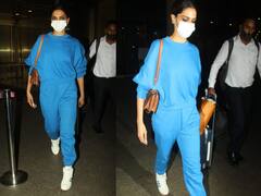 तीसरी वेडिंग एनिवर्सरी मनाकर मुंबई वापस लौटीं Deepika Padukone, एयरपोर्ट पर दिखा ऐसा लुक