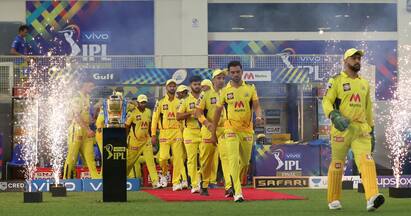CSK IPL victory celebrations will be held on November 20th at Chennai CSK on IPL: ‛நம்ம தல தோனிக்கு பெரிய விசில் போட தயாரா...?’ நவம்பர் 20ல் சென்னையில் பாராட்டு விழா!