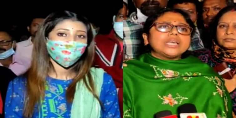 South 24 Pargana TMC Group Clash between Lovely Maitra Supporters & Kuheli Ghosh Supporters At Rajpur Lovely Maitra News : রাজপুরে মারমুখী মেজাজে লাভলি ও কুহেলির অনুগামীরা ! গোষ্ঠীদ্বন্দ্ব সামলাতে নামল পুলিশ