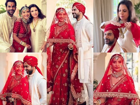 Wedding Album: दूल्हे के सेहरे से लेकर दुल्हन के घूंघट तक, यहां देखिए Rajkummar Rao और Patralekhaa की शादी की Unseen Inside Photos