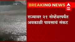 Maharashtra Rain : राज्यावर 21 नोव्हेंबरपर्यंत अवकाळी पावसाचं संकट कायम...