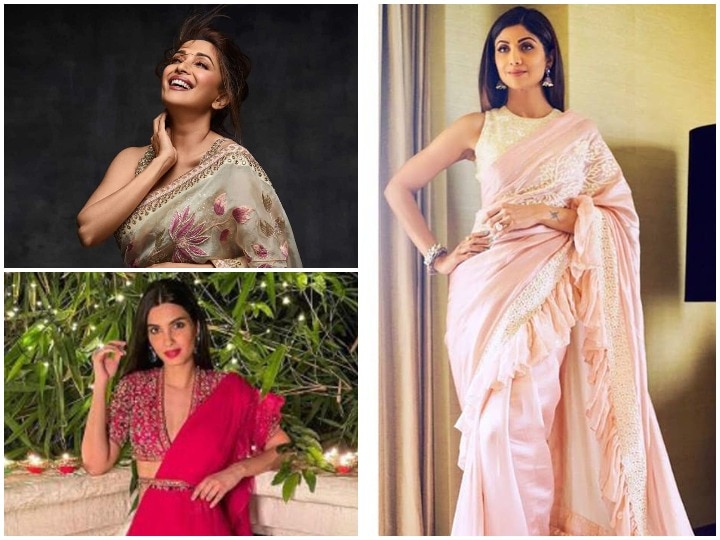 हरियाली तीज पर साड़ी लुक को दें इंडोवेस्टर्न फैशन का तड़का | Indo western  saree ideas for hariyali teej 2023 in hindi - India TV Hindi