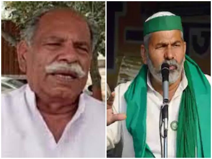 National President of Bharatiya Kisan Union Bhanu Pratap Singh told Rakesh Tikait to be a terrorist said Tihar Jail is waiting ann Farmers Protest: किसान नेता भानु प्रताप सिंह ने राकेश टिकैत को बताया आतंकी, कहा- तिहाड़ जेल कर रही इंतजार