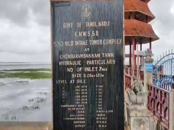 சென்னைக்கு ரெட் அலர்ட் எதிரொலி :செம்பரம்பாக்கம் ஏரி நீர் திறப்பு அளவு அதிகரிப்பு