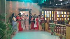 বড়ঠাম্মিকে লাল জারদৌসি, ঊর্মি সাজলেন রানির বেশে, কী চলছে 'এই পথ যদি না শেষ হয়'-এর সেটে?