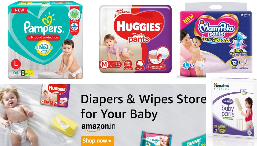 Pampers Baby Nappy Pants Size 4 (9-15 kg/20-33 Lb), Baby-Dry, 172 Nappies,  MONTHLY SAVINGS PACK, With A Stop & Protect Pocket To Help Prevent Leaks At  The Back : Amazon.co.uk: Baby Products