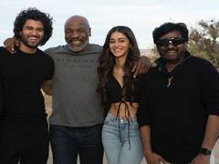 Vijay Devarakonda Mike Tyson |  பீஸ்ட்டுடன் விஜய் தேவர கொண்டா..  வைரல் புகைப்படங்கள்