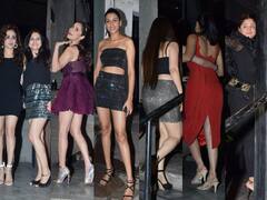 Ankita Lokhande Bachelorette Party: अंकिता लोखंडे की बैचलर पार्टी में लगा ऐसा ग्लैमर का तड़का, हसीनाओं के जलवों में हॉलीवुड रेड कार्पेट छुटा पीछे