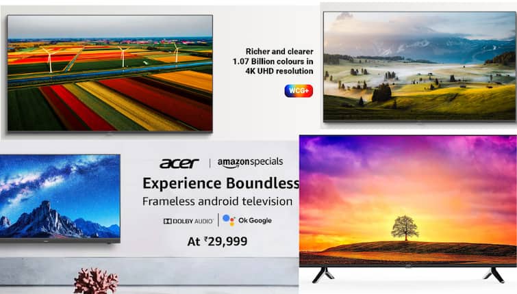 Amazon Deal: Acer ब्रांड की 55 इंच की स्मार्ट टीवी पर सबसे शानदार लॉन्चिंग ऑफर, 27 हजार कम में खरीदें ये स्मार्ट टीवी