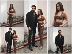 Tadap Promotion: Ahan Shetty का 'All Black' और Tara Sutaria का 'All Brown'अवतार देख आप भी कहेंगे, केमेस्ट्री हो तो ऐसी!