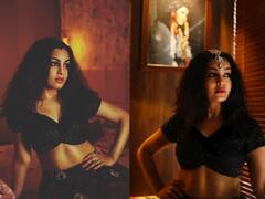 काला लिबास, खुले बाल, आंखों में काजल, इस अंदाज़ में सामने आईं Angoori Bhabhi, चुरा ले गईं फैन्स का दिल