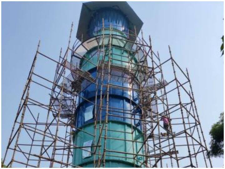 Uttar Pradesh Smog tower built for pollution control in Noida will start from today Noida News: आज से शुरू हो जाएगा नोएडा में प्रदूषण नियंत्रण के लिए बना स्मॉग टावर, ऐसे करेगा काम