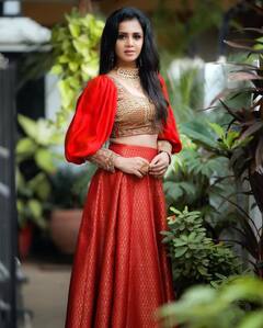 Anjana Rangan | தொகுப்பாளர் அஞ்சனாவின் அழகான புகைப்படங்கள்!