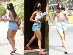 48 વર્ષની ઉંમરે મલાઇકાનો હૉટ અવતાર, સવારે શોર્ટ્સ પહેરીને જિમમાં જતી વખતની તસવીરો વાયરલ, જુઓ.....