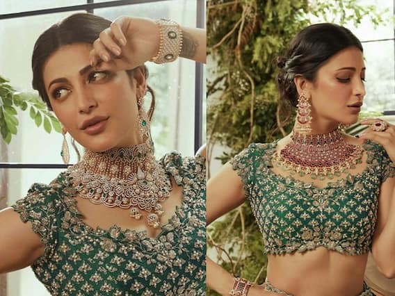 Actress Shruti Haasan | பச்சை நிறமே.. பச்சை நிறமே.. பளபளவென மின்னும் ஸ்ருதிஹாசன்! Actress Shruti Haasan | பச்சை நிறமே.. பச்சை நிறமே.. பளபளவென மின்னும் ஸ்ருதிஹாசன்!