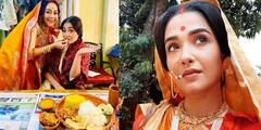 Roshni Bhattacharyya Pics: 'জগদম্বা' চরিত্রে শেষ শট অভিনেত্রীর, আবেগঘন পোস্ট অভিনেত্রী রোশনি ভট্টাচার্যের