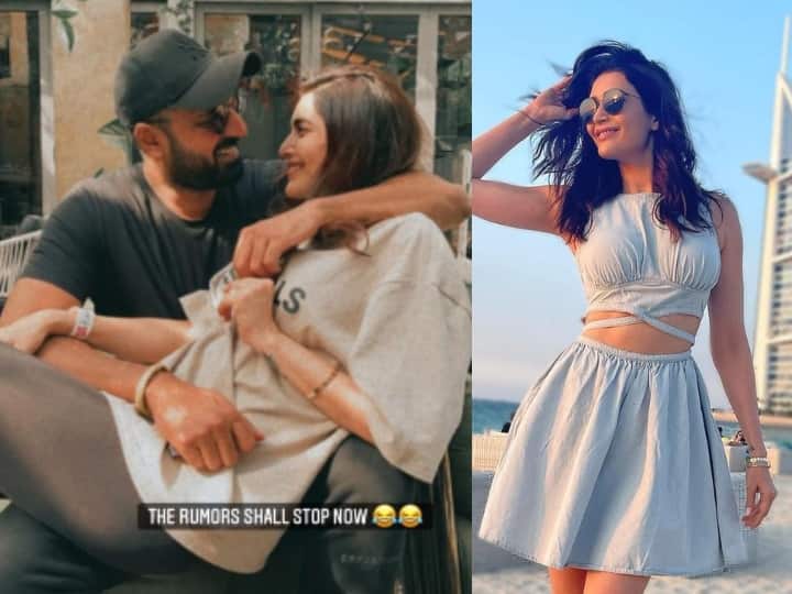 Karishma Tanna got secretly engaged with boyfriend varun bangera in Dubai Karishma Tanna Got Engaged: Karishma Tanna ने चुपचाप दुबई में कर ली बॉयफ्रेंड Varun Bangera के साथ सगाई, सामने आई ये तस्वीर