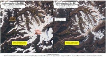 Chinese Land Grab: चीन ने डोकलाम के करीब भूटान की जमीन पर एक साल के अंदर बसाए चार गांव, सैटेलाइट इमेज से दावा