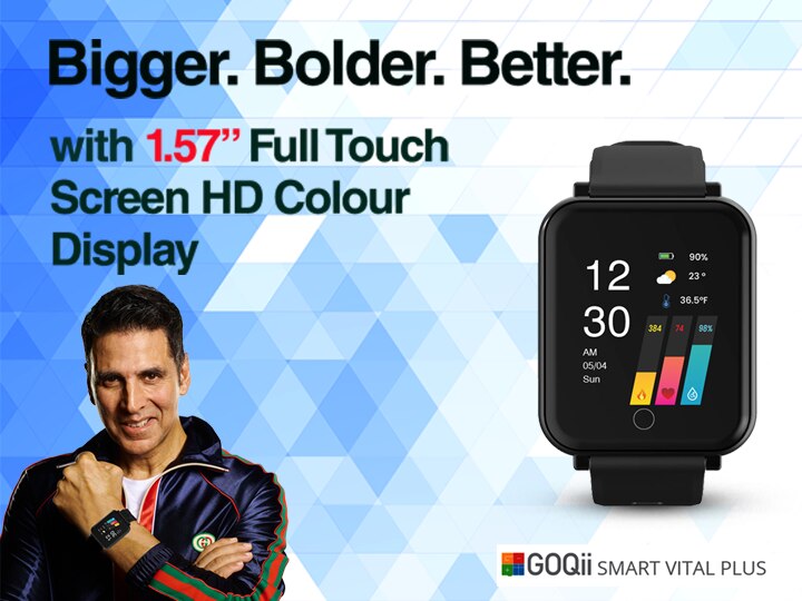 Buy GOQii Smart Watches Online on EMI & Zero Down Payment at Nexhour.com