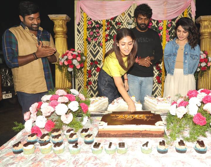 నయన తార బర్త్ డే పార్టీ (Image Credit: Samantha/Ramesh Bala/Twitter)